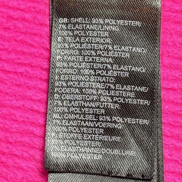 The North Face Women's Shellrock Jacket in GloPink/Fuschia Black Zipper - L - Picture 9 of 13